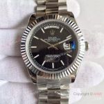 High Quality Copy Rolex Day-Date 40MM Watch MingZhu Movement Black Face